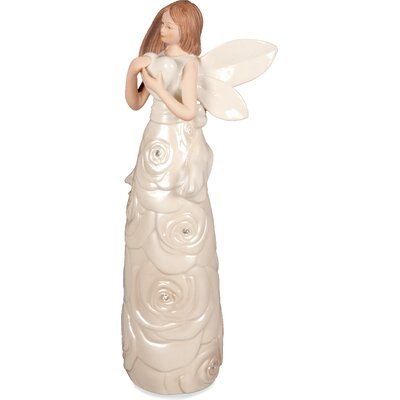 enchanted rose figurine