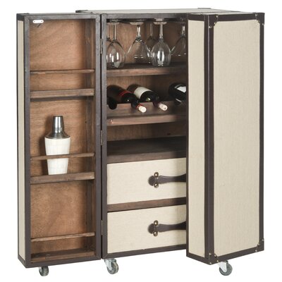 Lexington Bar Cabinet with Wine Storage