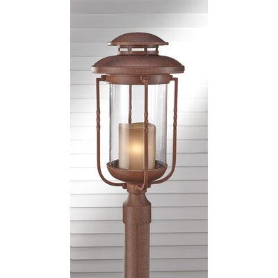 Menlo Park 1 Light Outdoor Post Lantern by Feiss