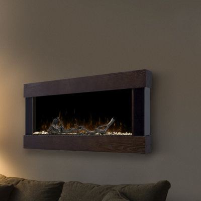 Dimplex Chalet Wall Mounted Electric Fireplace & Reviews