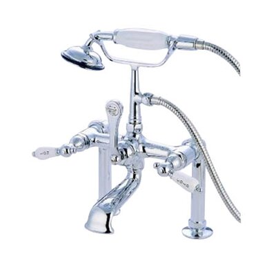 deck faucet clawfoot handshower tub springs mount elements