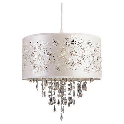TransGlobe Lighting 1 Light Drum Pendant TransGlobe Lighting