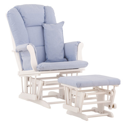 Storkcraft Custom Tuscany Glider & Ottoman Set and Ottoman