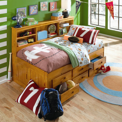 Discovery World Furniture Bookcase Daybed with Storage with Drawers