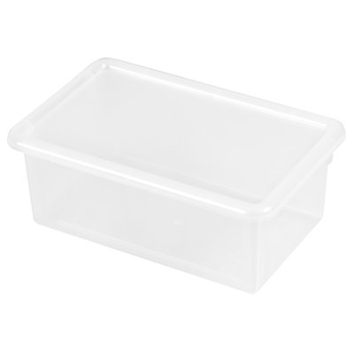 ECR4kids Single Width Tote Bin With Matching Lid (Set of 12) ELR 0102