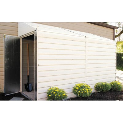 Yardsaver 4 Ft. W x 10 Ft. D Steel Storage Shed by Arrow