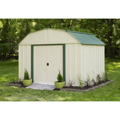 Yardsaver 4 Ft. W x 7 Ft. D Steel Storage Shed by Arrow