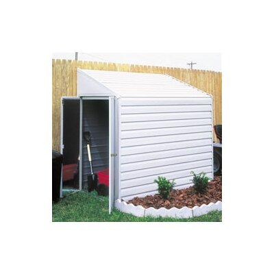 Yardsaver 4 Ft. W x 10 Ft. D Steel Storage Shed by Arrow