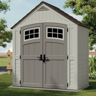 Cascade 7 Ft. W x 4 Ft. D Resin Storage Shed by Suncast