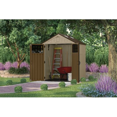 Everett 6 Ft. W x 5 Ft. D Resin Storage Shed by Suncast