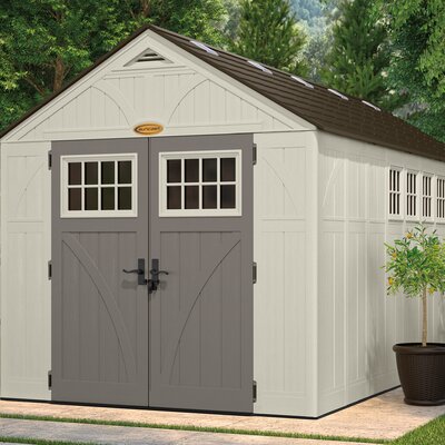 Tremont 8 Ft. W x 16 Ft. D Resin Storage Shed by Suncast