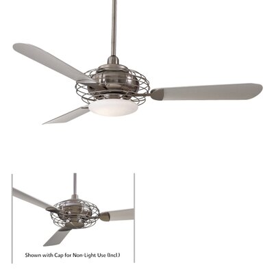 Minka Aire 52" Acero Retro 3 Blade Ceiling Fan &amp; Reviews | Wayfair