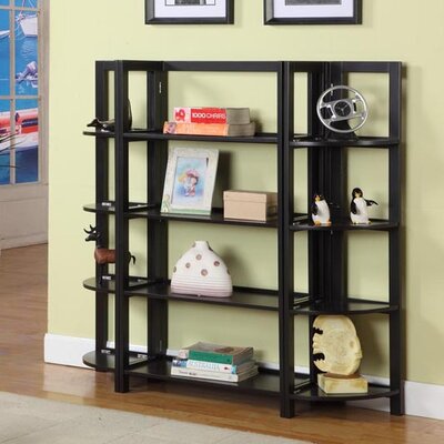 Solid Wood Bookcase Wooden Bookshelf 42\" Office Furniture Book 
