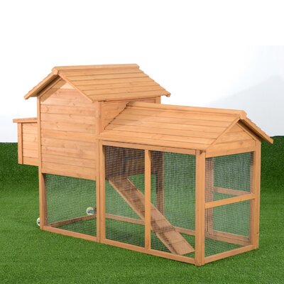 Aosom Deluxe Portable Backyard Chicken Coop with Nesting box &amp; Reviews 