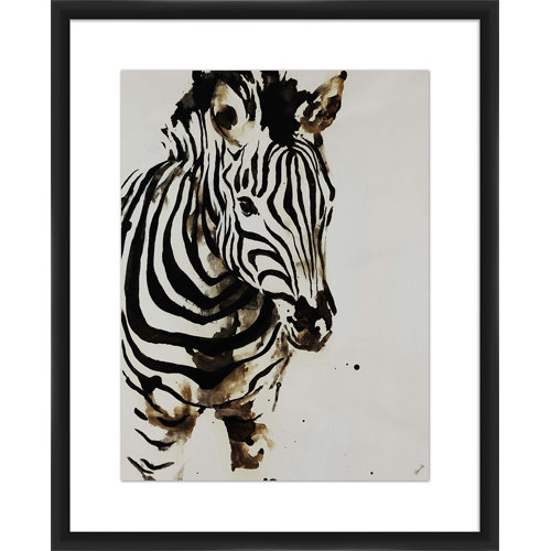 PTM Images 'Safari Series V' Framed Painting Print