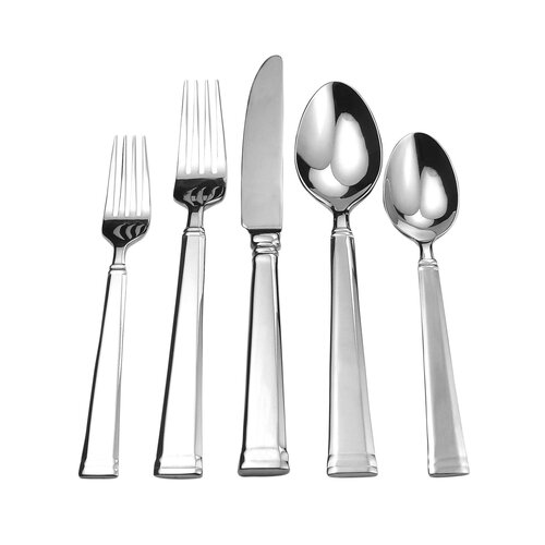 David Shaw Silverware Splendide Jena 45 Piece Flatware Set