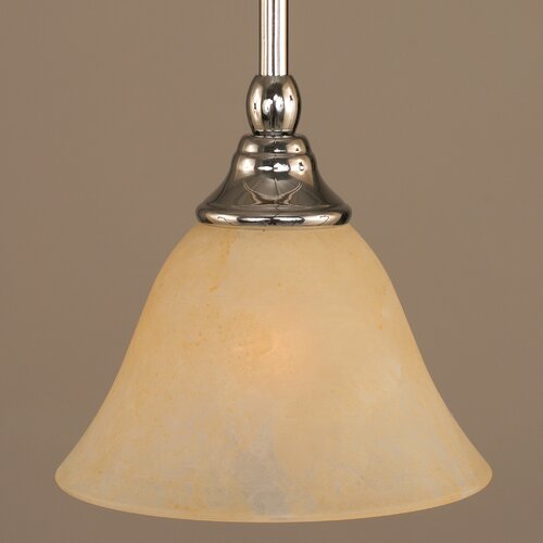 Stem Mini Pendant With Hang Straight Swivel by Toltec Lighting