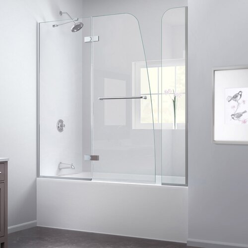 Aqua Ultra 58 x 60 Pivot Hinged Tub Door with Hardware by DreamLine