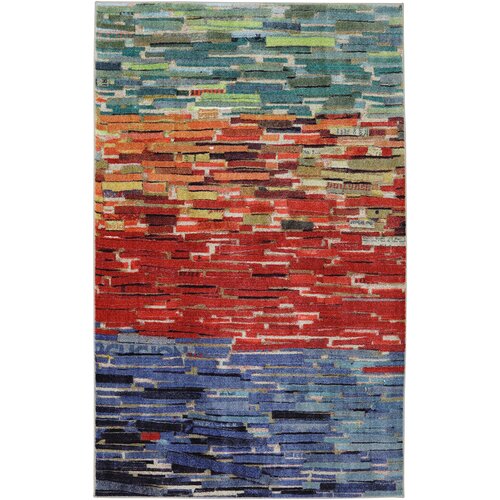 New Wave Awaken Multi Printed Area Rug by Mohawk Home