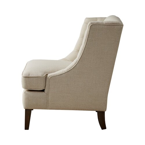 Madison Park Sawyer Button Tufted Accent Chair