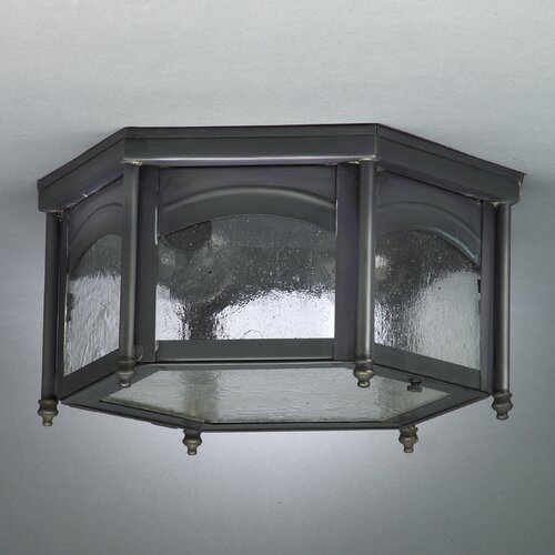 Northeast Lantern Williams 6.5 Medium Base Sockets Flush Mount with