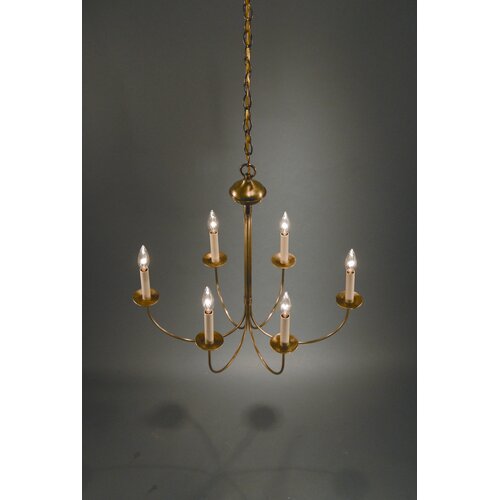 Northeast Lantern 6 Light Candelabra Chandelier