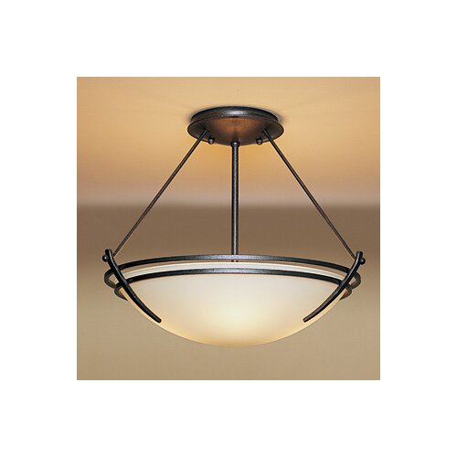 Presidio Extra Large 3 Light Semi Flush Mount by Hubbardton Forge