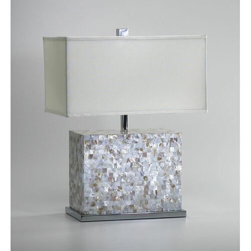 Cyan Design Shell Tile 25 H Table Lamp with Rectangular Shade