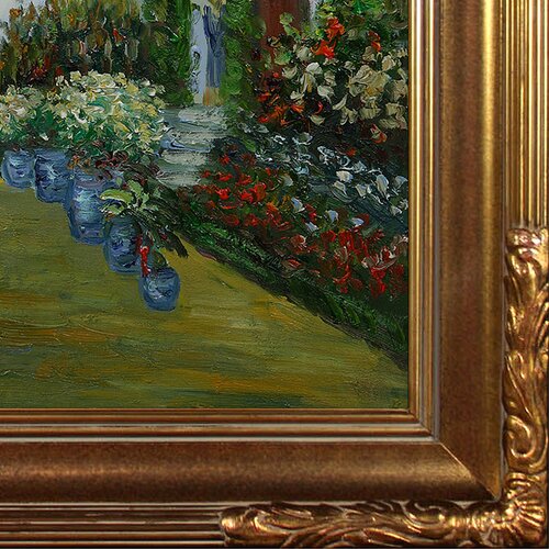 Tori Home Monet La Casa Della Artista Hand Painted Oil on Canvas Wall