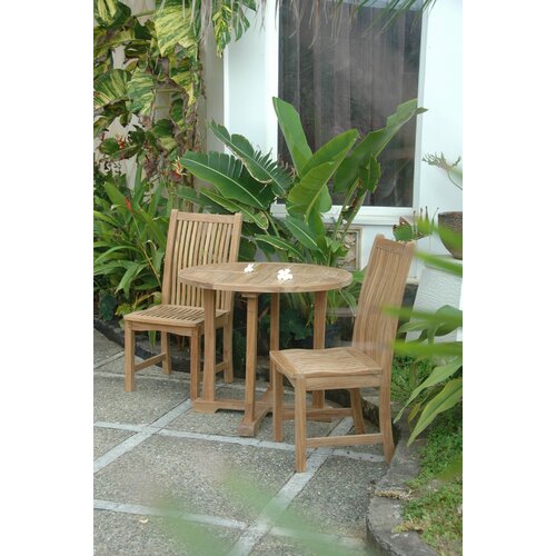 Bahama Chicago 3 Piece Dining Set by Anderson Teak