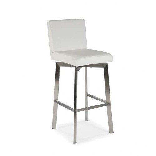 Moes Home Collection Giro 30 Swivel Bar Stool with Cushion