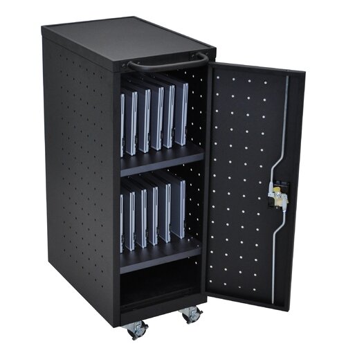 12 Compartment Laptop Charging Cart