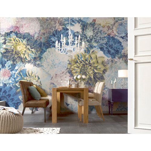 Komar Frisky Flowers Wall Mural by WallPops