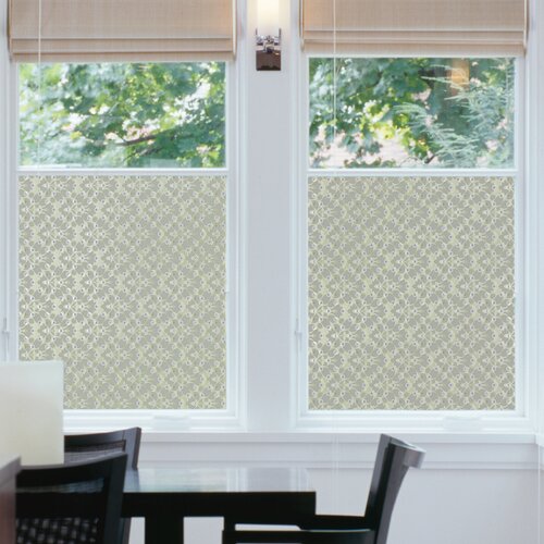 DC Fix Damask Fan Window Film by WallPops