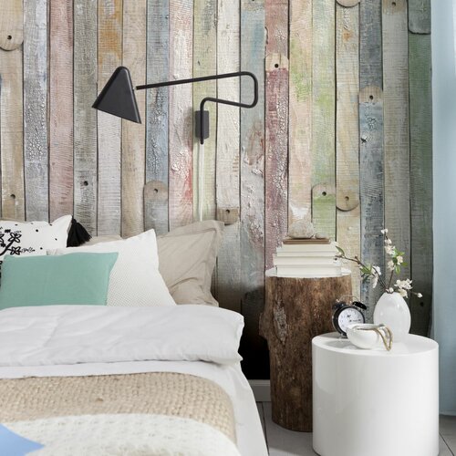 Brewster Home Fashions Komar Vintage Wood Wall Mural