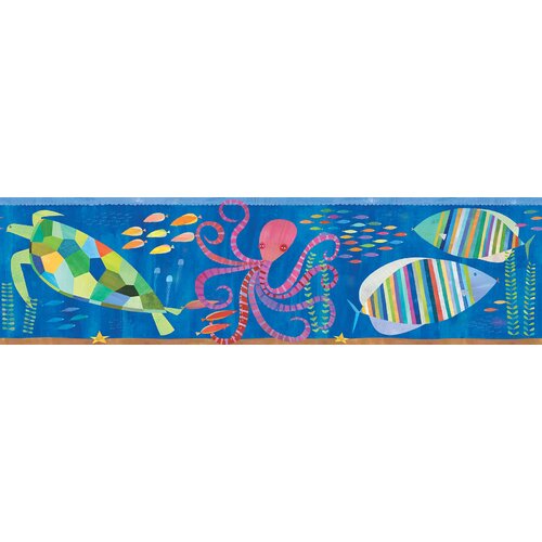 Brewster Home Fashions Hide and Seek Samantha Rainbow Sea Critters 15