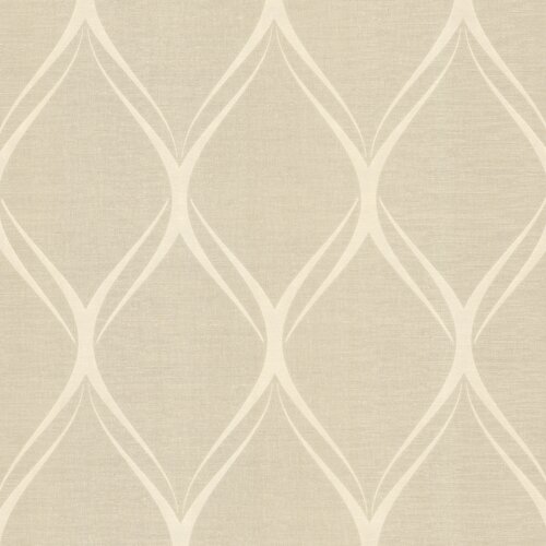 Brewster Home Fashions Platinum Gustav 33 x 20.5 Geometric Wallpaper