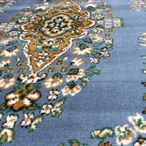 TajMahal Blue Oriental Area Rug by DonnieAnn Company