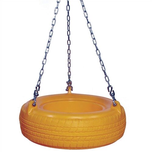 Plastic 3 Hook Tire Swing by SportsPlay