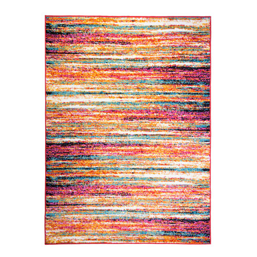 Home Dynamix Splash Rug MultiColored Brushstrokes Area Rug & Reviews