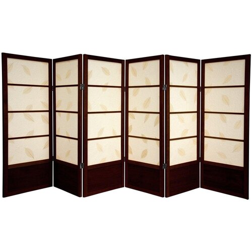 Oriental Furniture 48 Shoji Botanic Room Divider