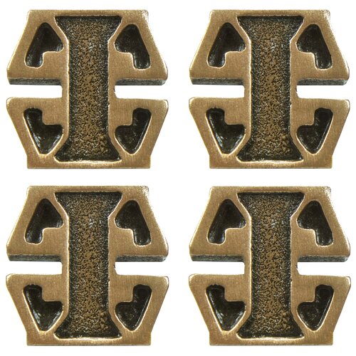 EliteTile Milton 1.2 x 1.2 Medallion Mosaic Pin Insert Wall Tile in