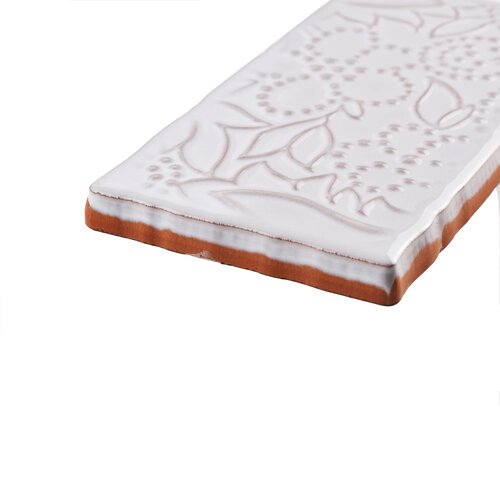 Antiqua 3 x 6 Ceramic Tile in Feelings Milk by EliteTile