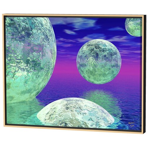 Menaul Fine Art Spheres Limited Edition by Scott J. Menaul Framed