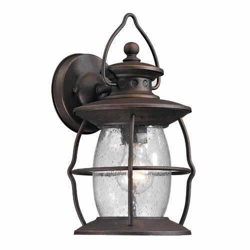 Elk Lighting Village Lantern 1 Light Wall Lantern