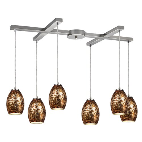 Venture 6 Light Kitchen Island Pendant by Elk Lighting