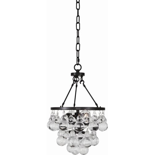 Bling 2 Light Mini Pendant by Robert Abbey