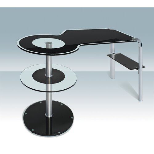 Glass Computer Desk by Creative Images International