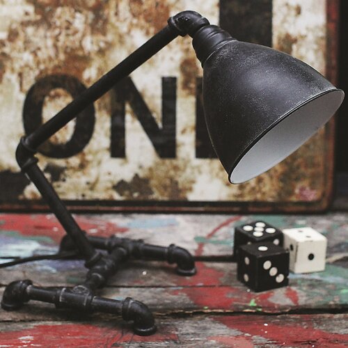 Creative Co Op 17 H Table Lamp with Bowl Shade