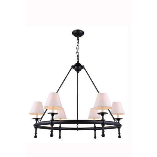 Elegant Lighting Montgomery 6 Light Chandelier